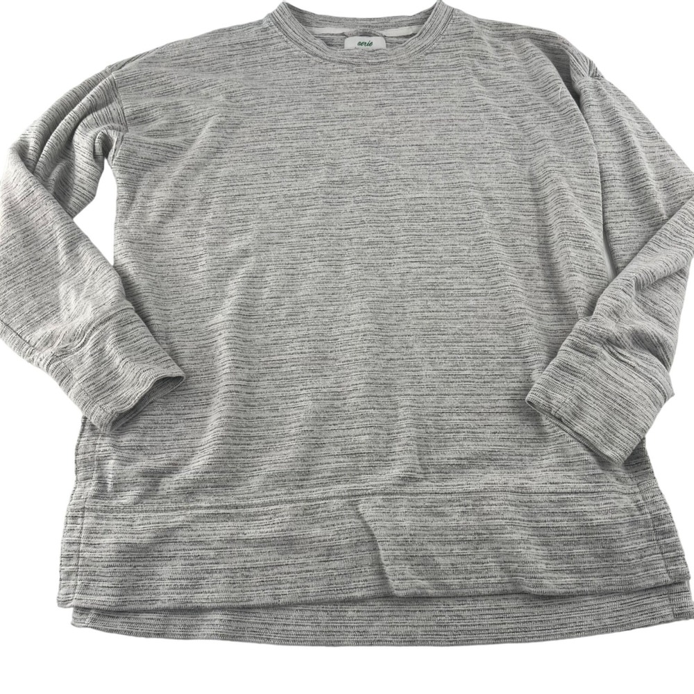 Aerie Women's XS Oversized Pullover Sweatshirt Soft Gray
